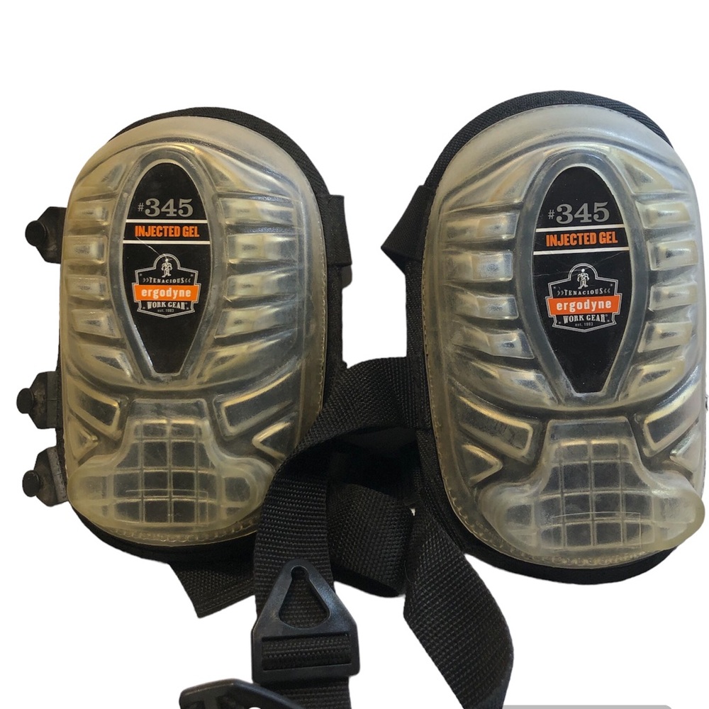 Men’s Work Gear #345 injected Gel Knee Pads 3 straps adjustable
